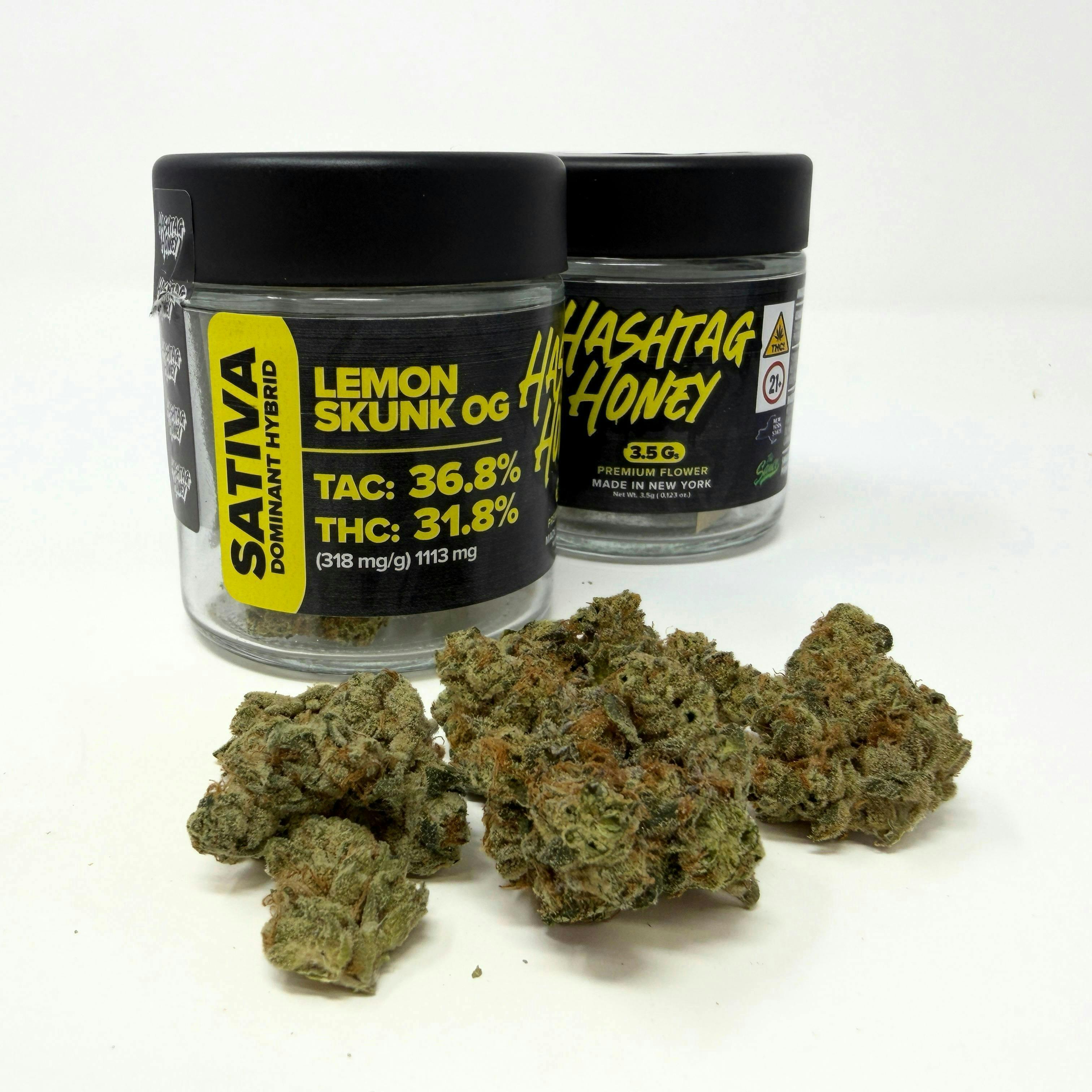 Hashtag Honey | Lemon Skunk OG | Big Buds | 3.5g by Hashtag Honey