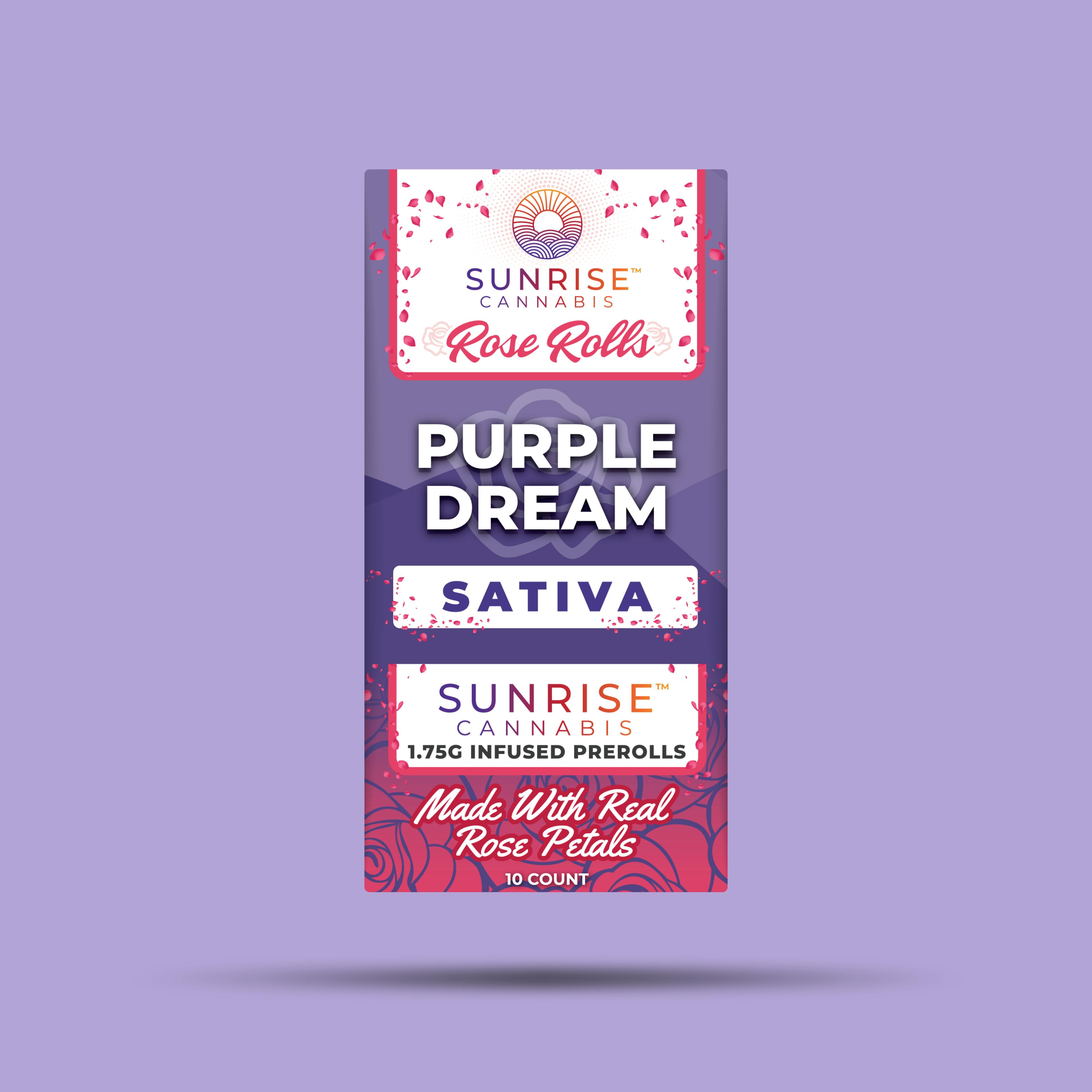 Purple Dream - Rose Roll 1.75g Infused Preroll