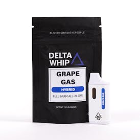 Delta Whip - Grape Gas Live Rosin AIO 1000mg