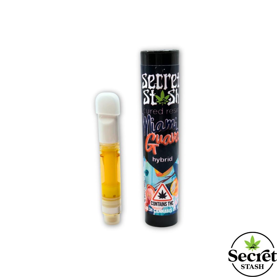Secret Stash | Cured Resin Cart | Miami Guava | 1g by Secret Stash
