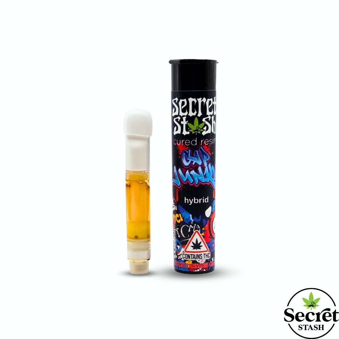 Secret Stash | Cured Resin Cart | Cap Junky | 1g by Secret Stash
