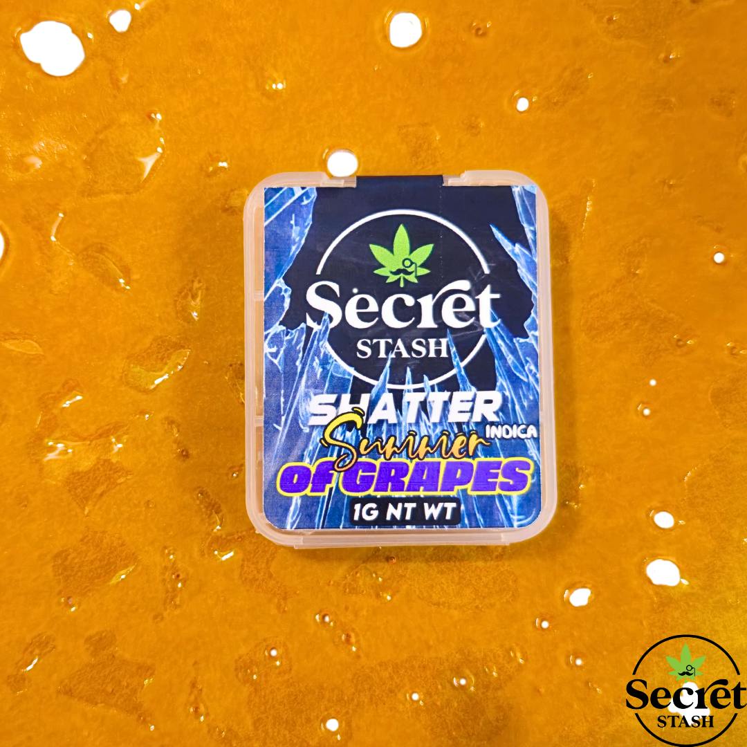 Secret Stash | Shatter | Summer of Grapes | 1g - Secret Stash