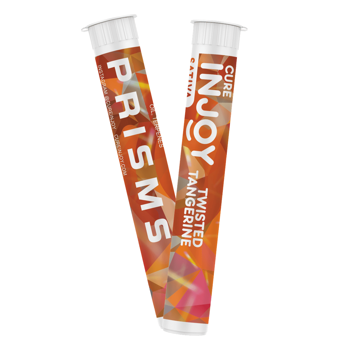 Cure Injoy | Twisted Tangerine | Prism Infused Joint | 1.5g