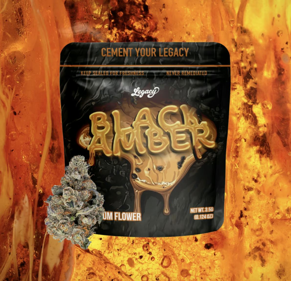 Legacy | Black Amber | Flower | 3.5G
