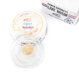 Garlic Lemon Sherbert Tier 4 Live Rosin Cold Cure Badder (1g)