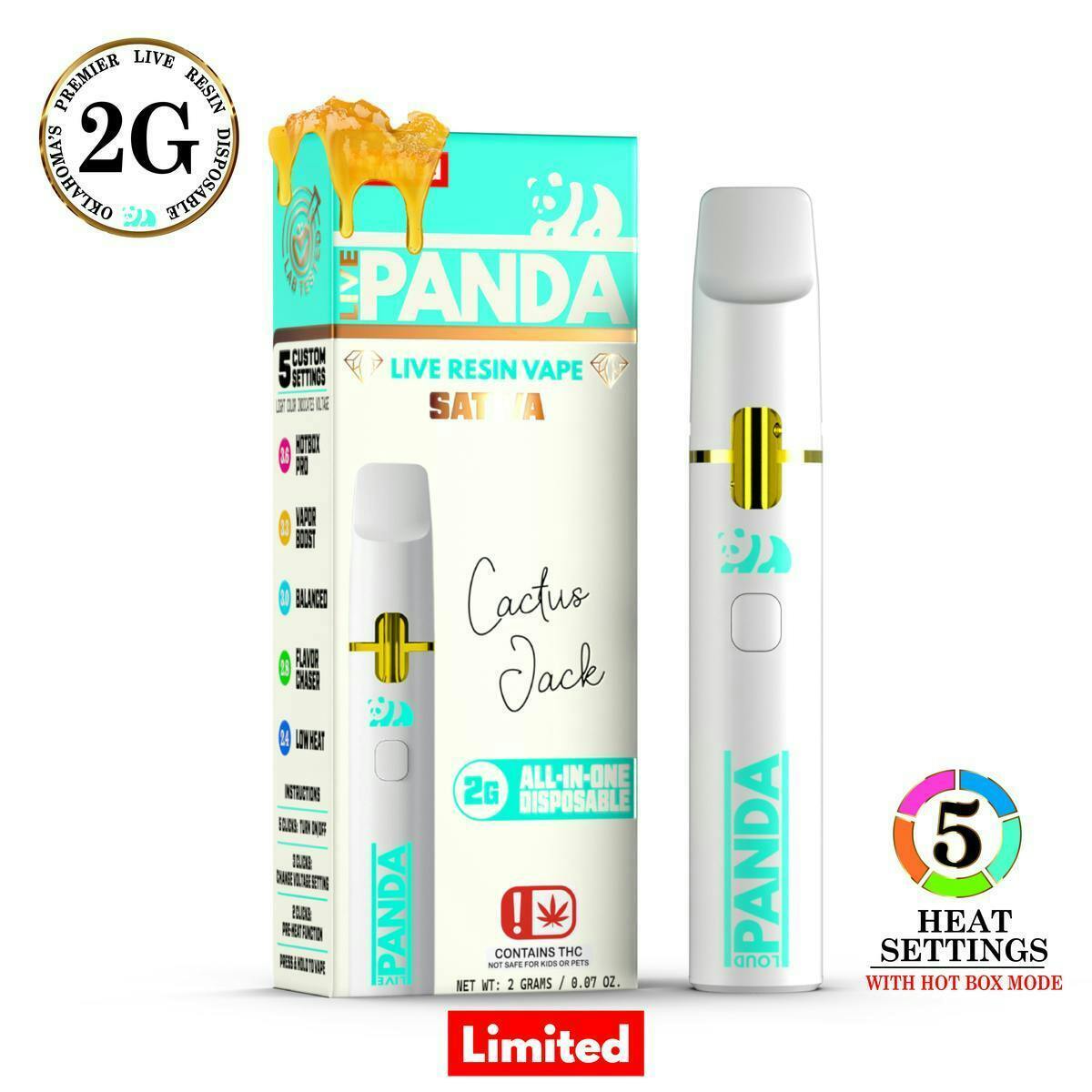 cactus jack vape flavor | Live Panda Disposable | 2g how to turn on Mighty Mint Why Tattoo Artists Choose Select Flavor ::Cuban Tobacco