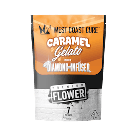 Caramel Gelato - 7G Diamond Infused Premium Flower