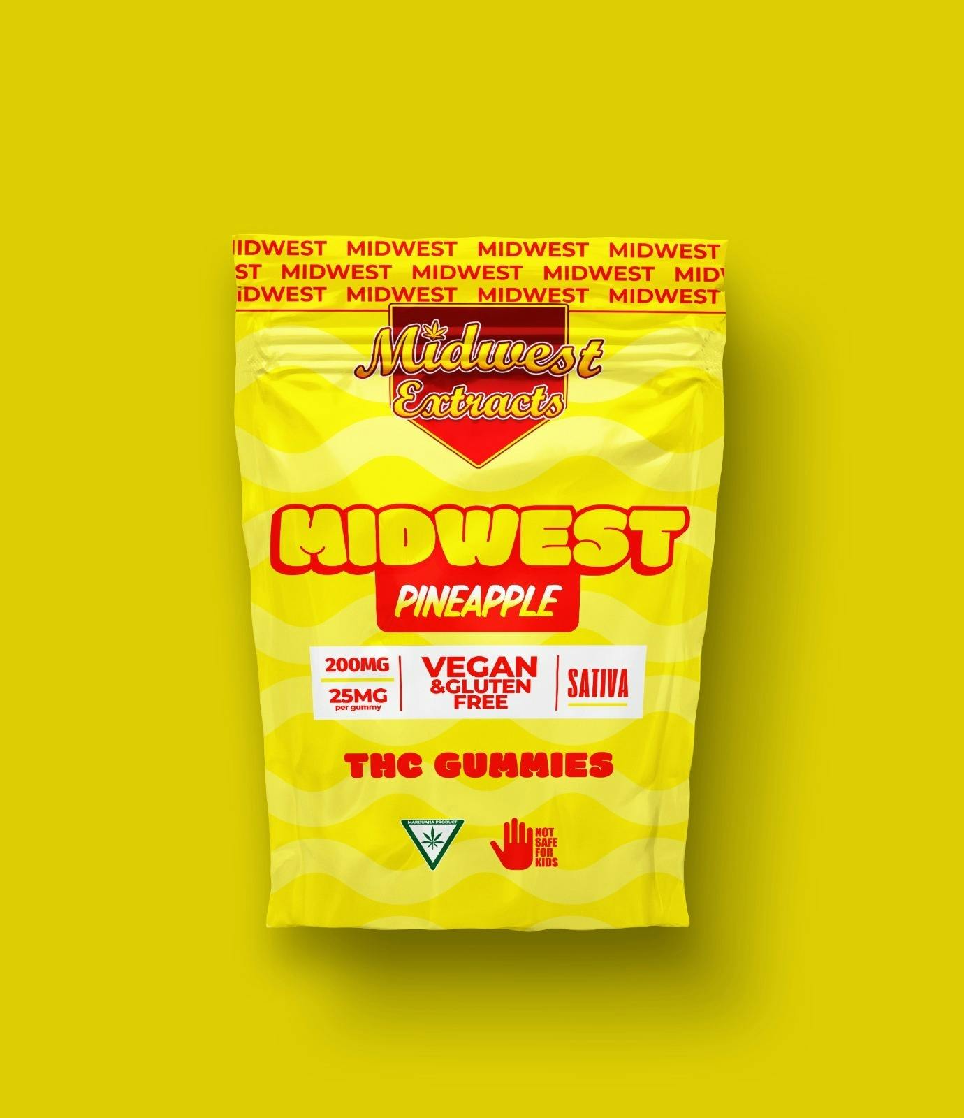 Midwest Extracts | Pineapple | 8pk at Blow New Buffalo