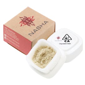 Blue Halo Orange Unpressed Hash