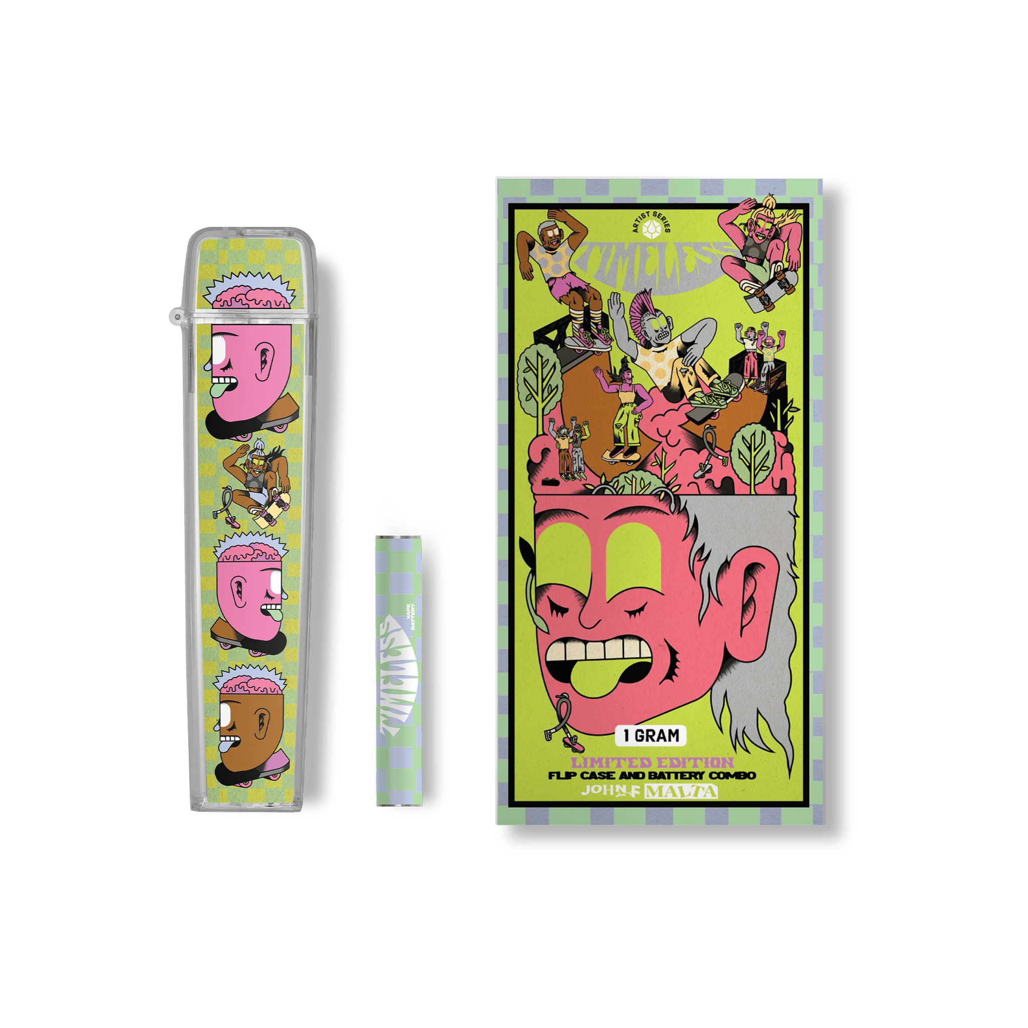 Shred For The Cure 2025 Flip Case & Battery Combo | Battery | 1g