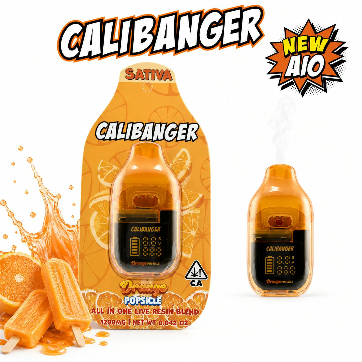 Firecracker by Cali Banger — Calibanger Orange Popsicle