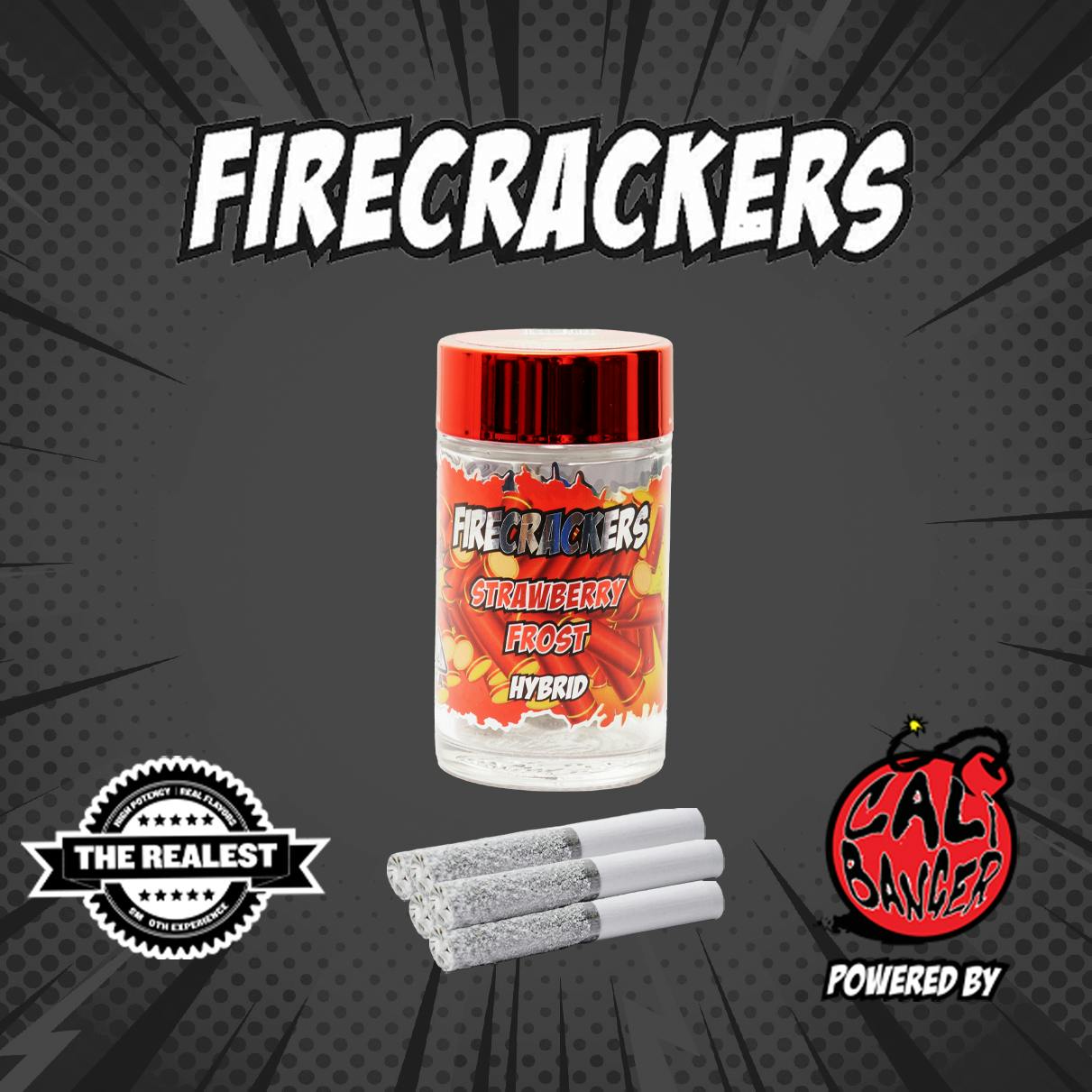 Firecracker Infused Pre Roll Strawberry Frost 5 x 0.6 - 3.0 Gr ...