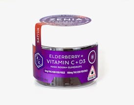 Elderberry Boost - THD+CBD+CBG - 100mg: 100mg:40mg