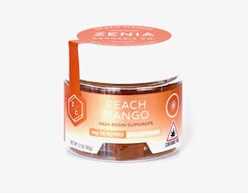 Peach Manago Hash Rosin Hybrid Gumdrops - 100mg