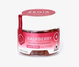 Raspberry Full Spectrum Sativa Gumdrops - 100mg