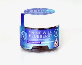 Maine Wild Blueberry Hash Rosin 1:1 Gumdrops - 200mg:200mg