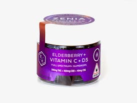 Elderberry Boost - THC+CBD+CBG - 200mg:400mg:40mg