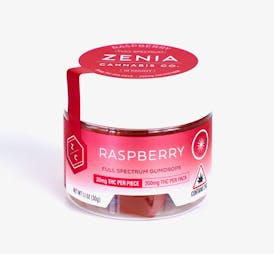 Raspberry Full Spectrum Gumdrops - 200mg