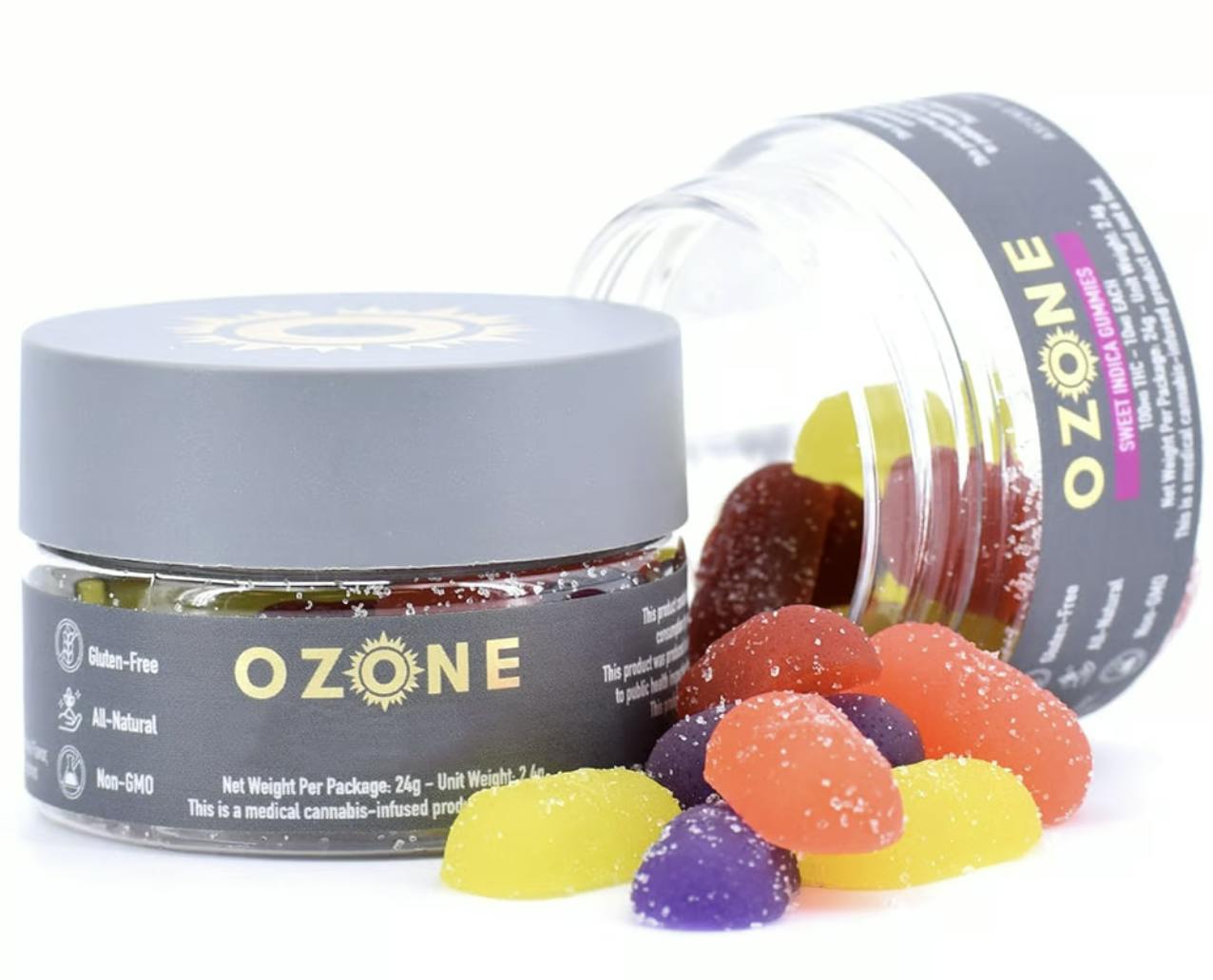 Ozone | Grape Indica | Gummies | 5pk
