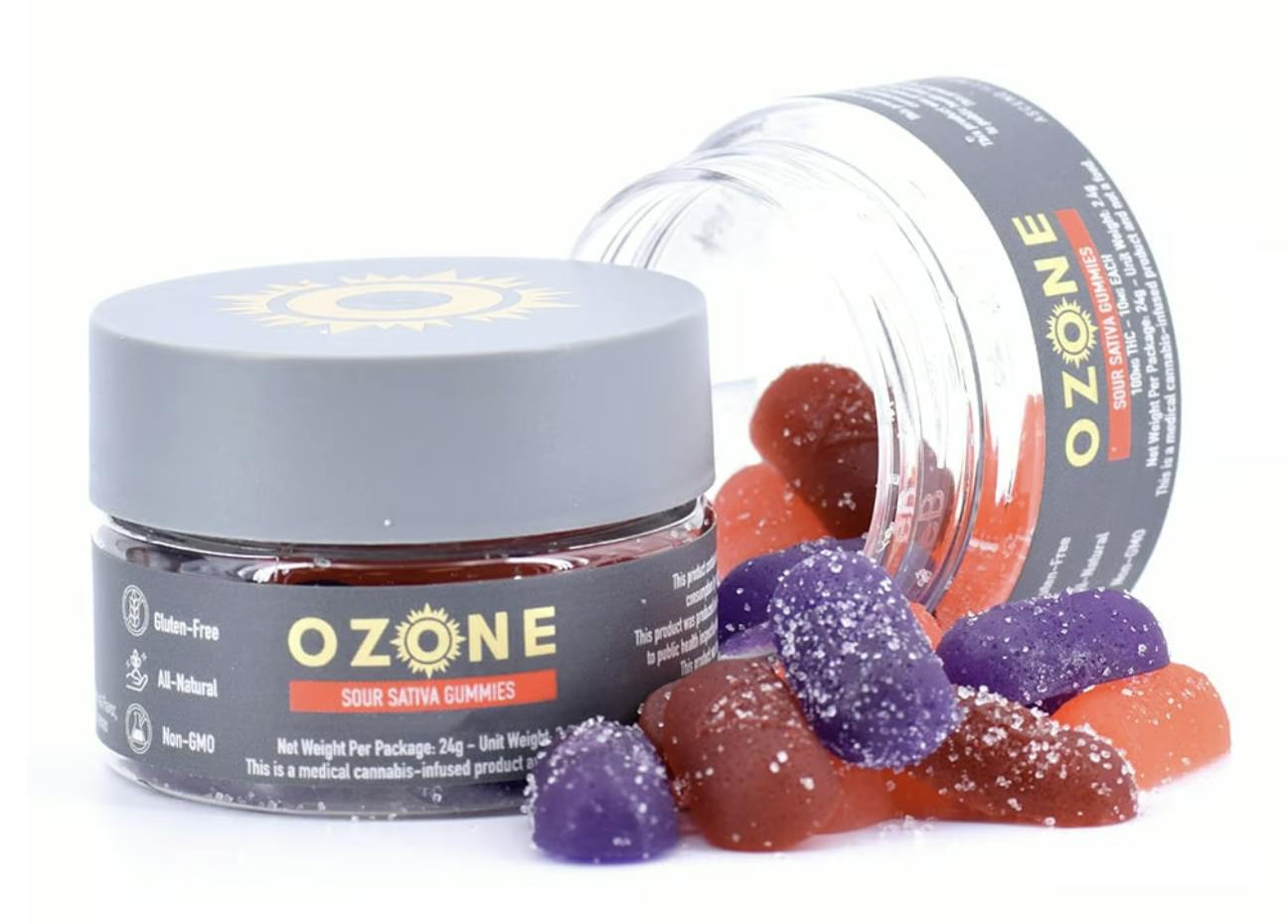 Ozone | Pineapple Mango Sativa | Gummies | 5pk