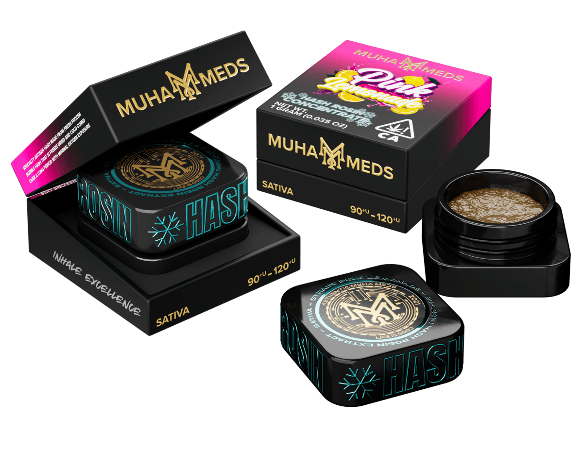 Muha Meds | Pink Lemonade | Live Rosin | 1g