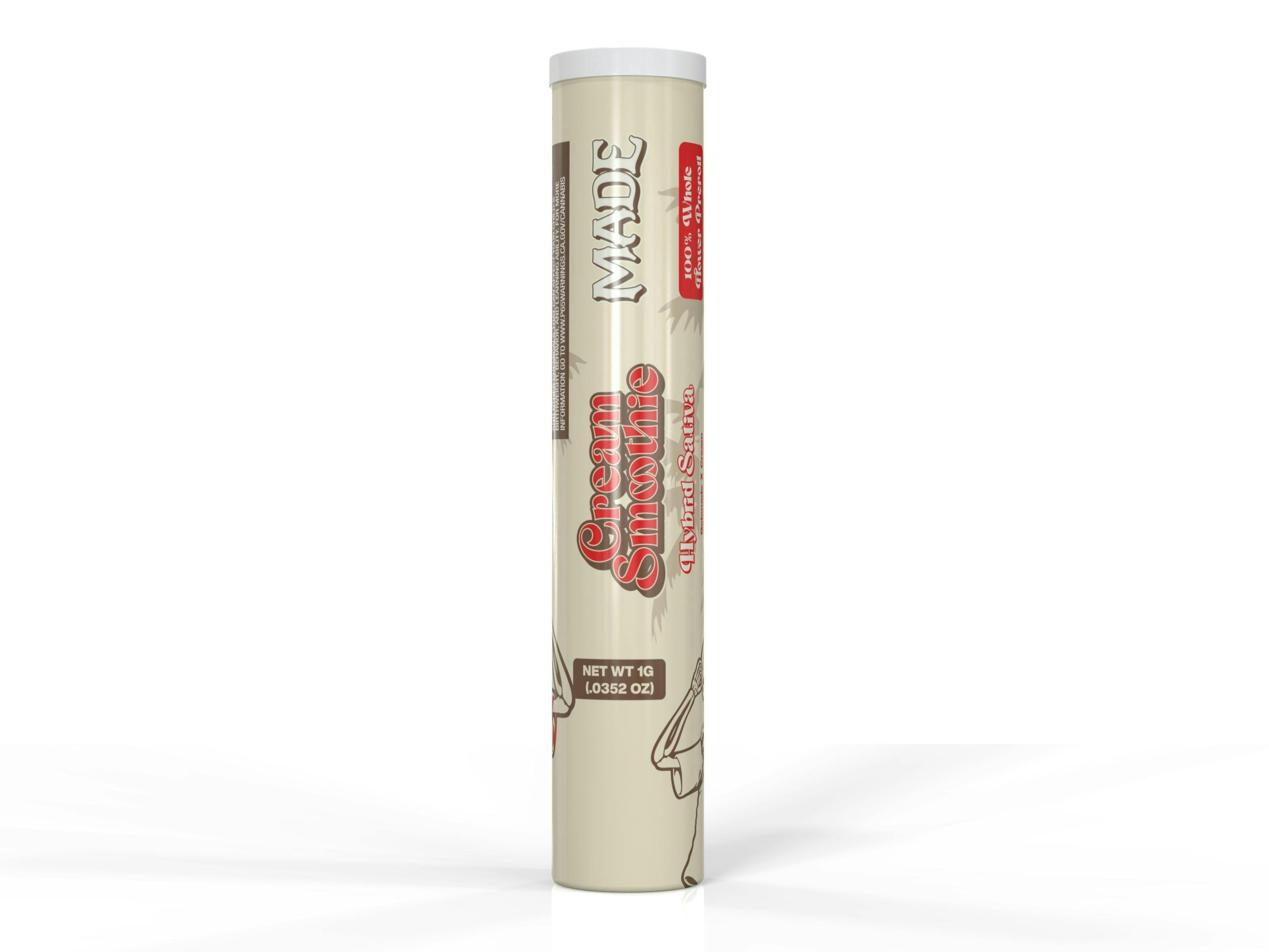 MADE | Cream Smoothie | Joint | 1g at BEYOND / HELLO Santa Barbara Dispensary