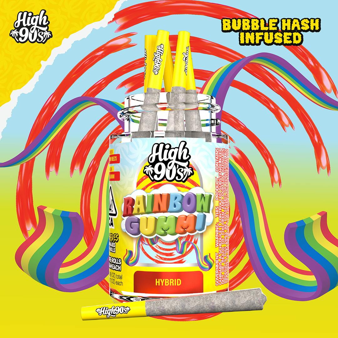 HIGH 90s — Rainbow Gummi - High Fives Bubble