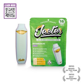 Jeeter All In One Diamonds Vape - Watermelon ZKZ