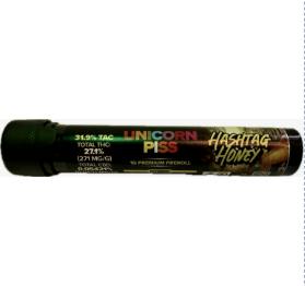 Hashtag Honey 1g Preroll - Unicorn Piss by Hashtag Honey