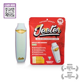 Jeeter All In One Diamonds Vape - Apples And Bananas