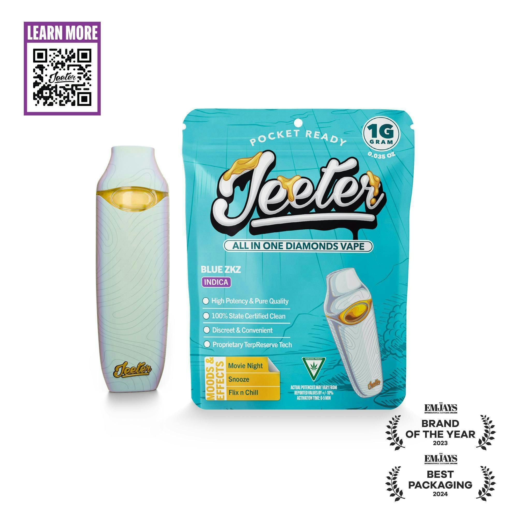 Jeeter — Blue Zkittlez