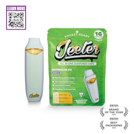 Jeeter All In One Diamonds Vape - Watermelon ZKZ