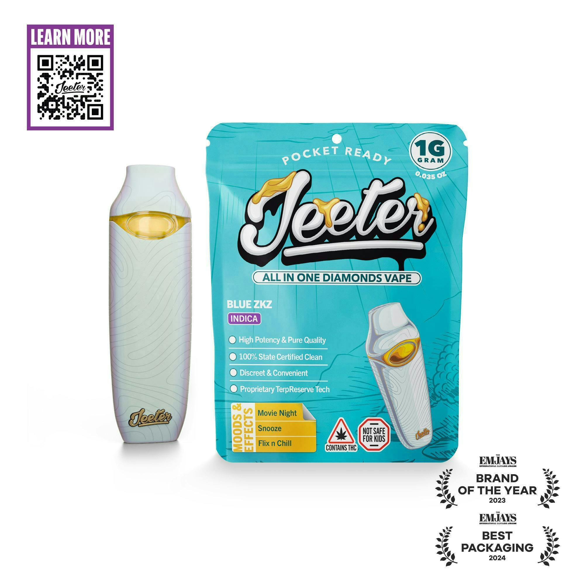 Jeeter: Blue Zkittlez