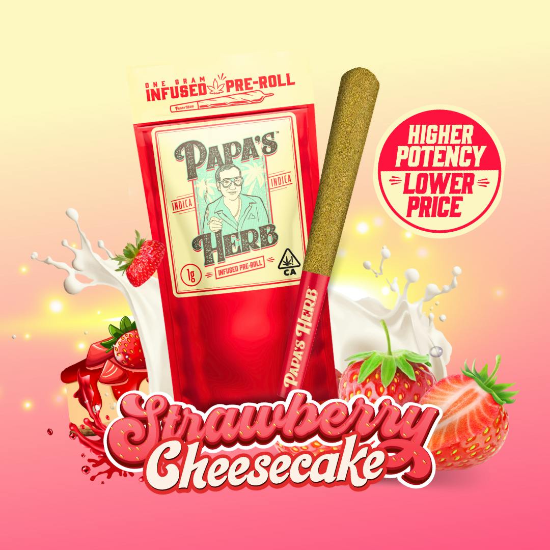 Papa's Herb — Strawberry Cheesecake