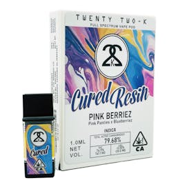 22K - Cured Resin - Pink Berriez - 1.0ml POD