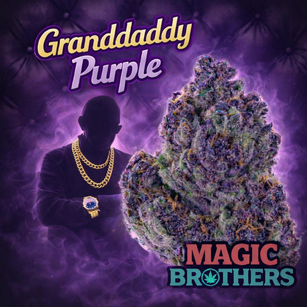 Granddaddy Purple (Indica) - Premium Flower - 1oz. 28g. - Magic
