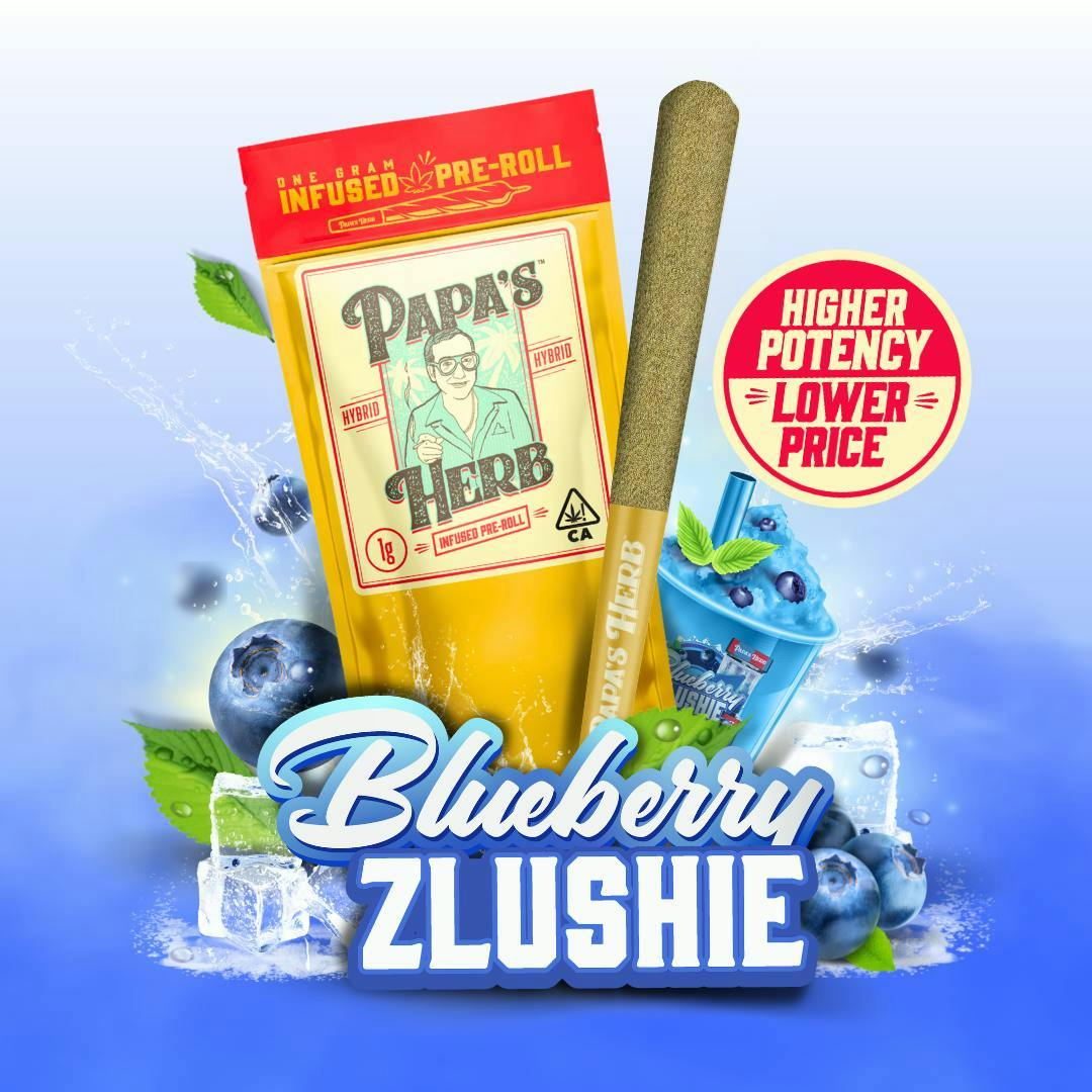 Papa's Herb: Blueberry Zlushie