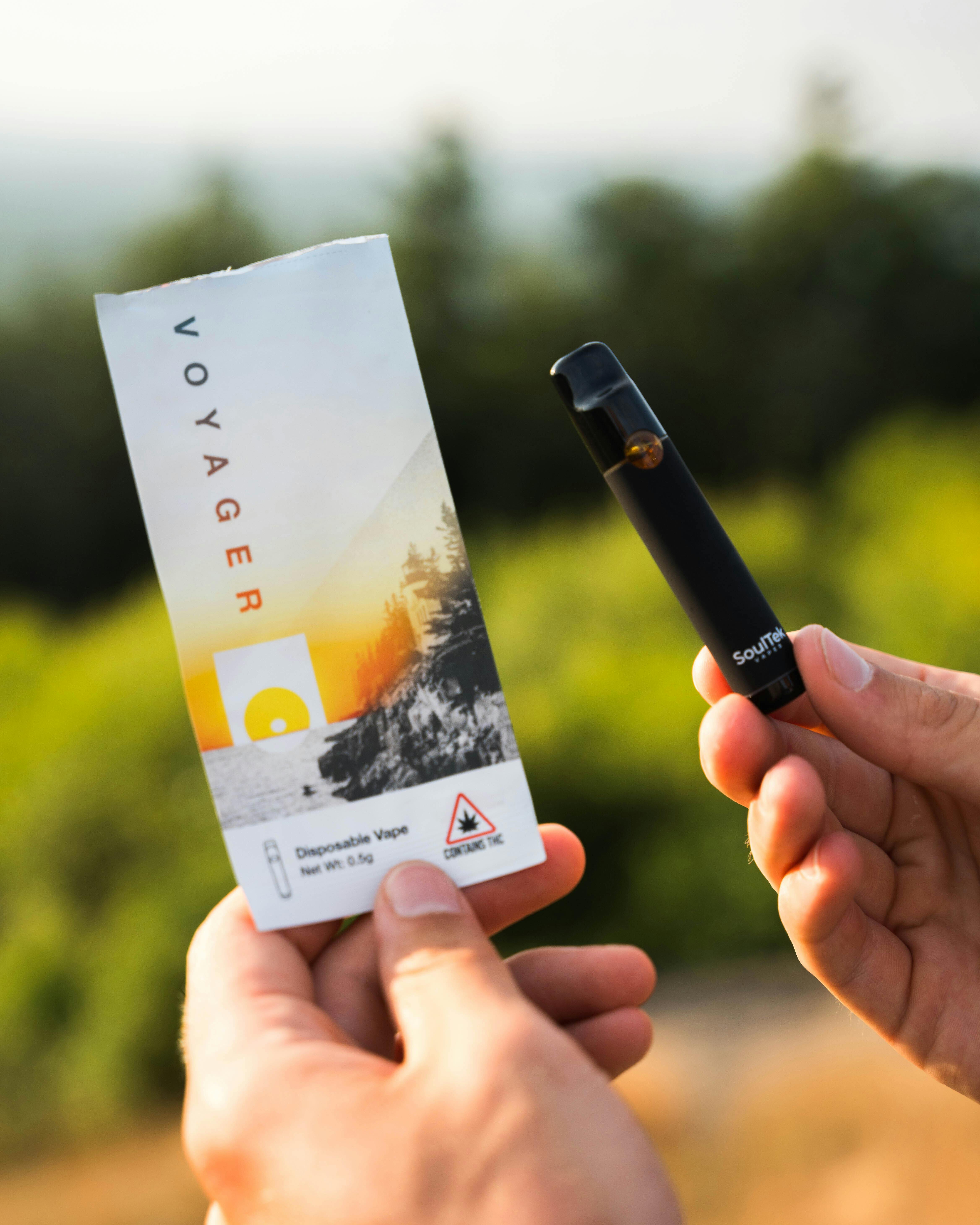 Silver Marker Voyager Solventless Disposable Cart - 0.5g by East Coast Cannabis