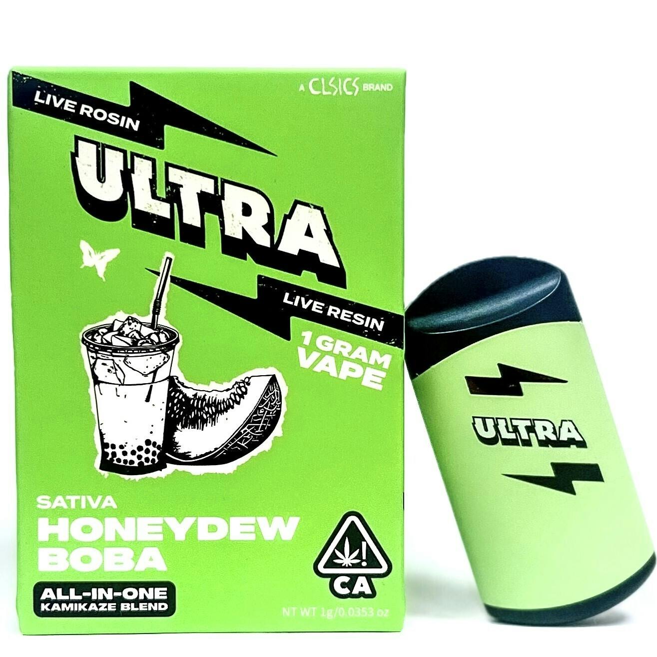 Ultra — Honeydew Boba - /