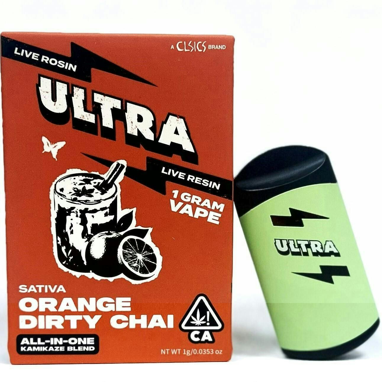Ultra: Orange Dirty Chai - /