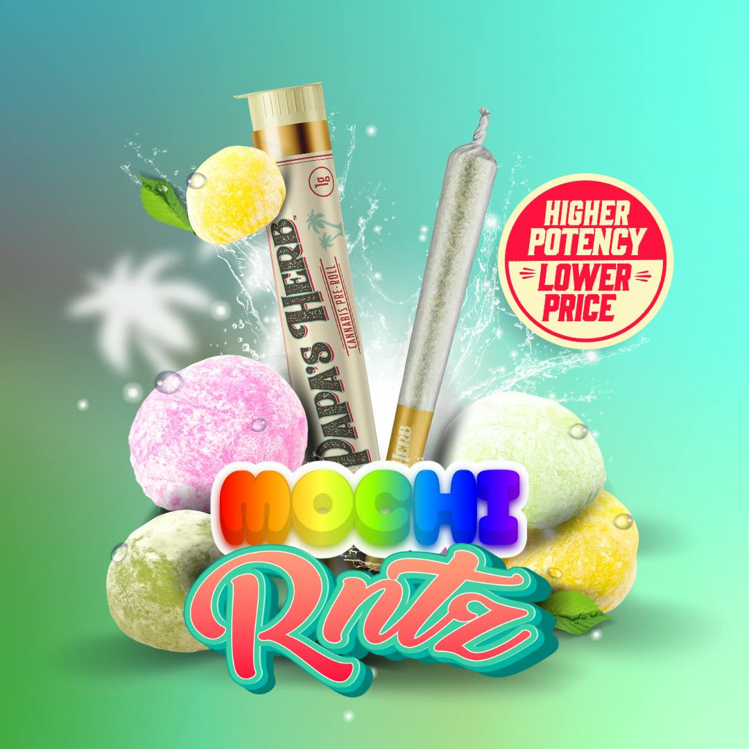 Mochi Runtz (1g) Preroll - Papa's Herb