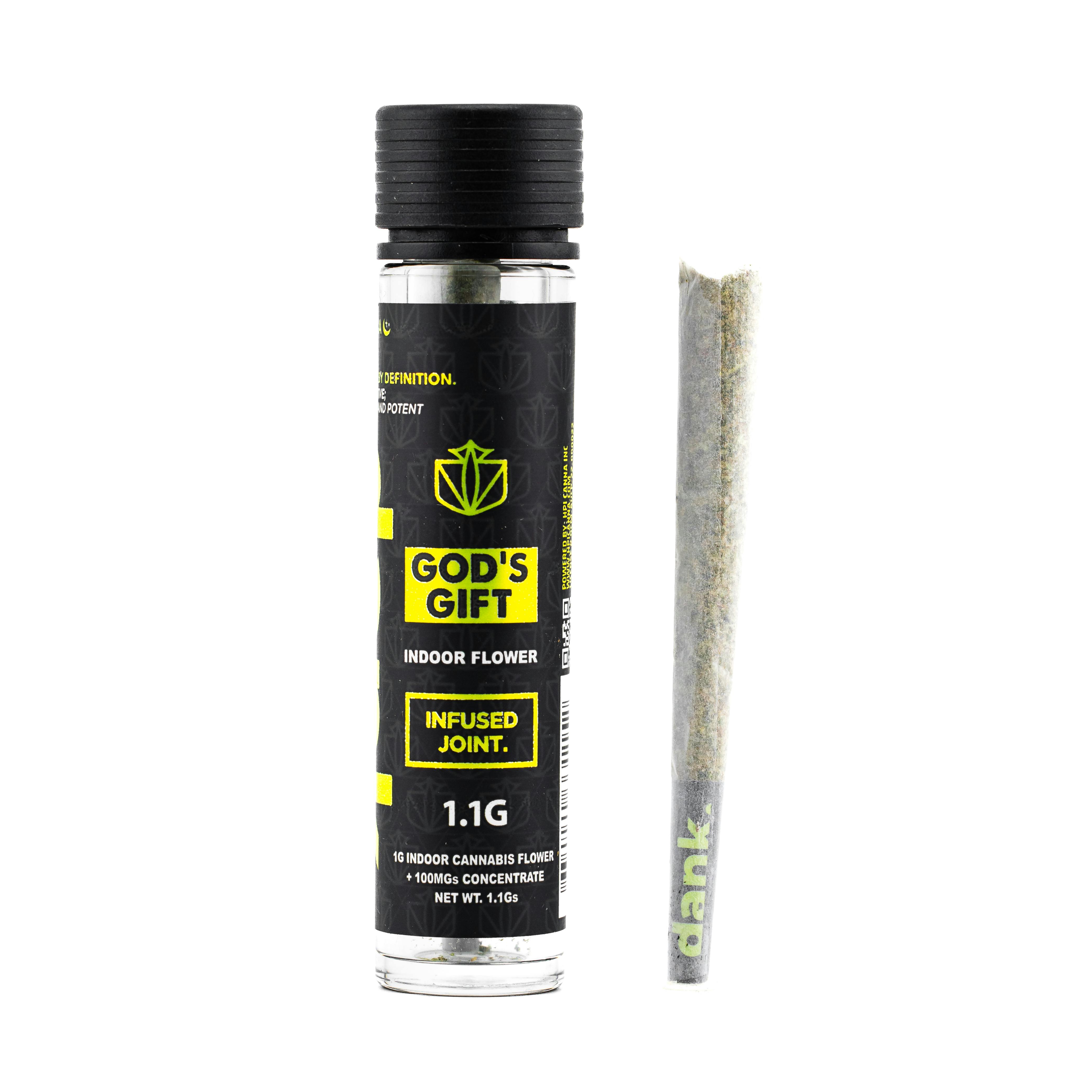 GOD'S GIFT 1.1G INDFUSED JOINT by Dank By Definition