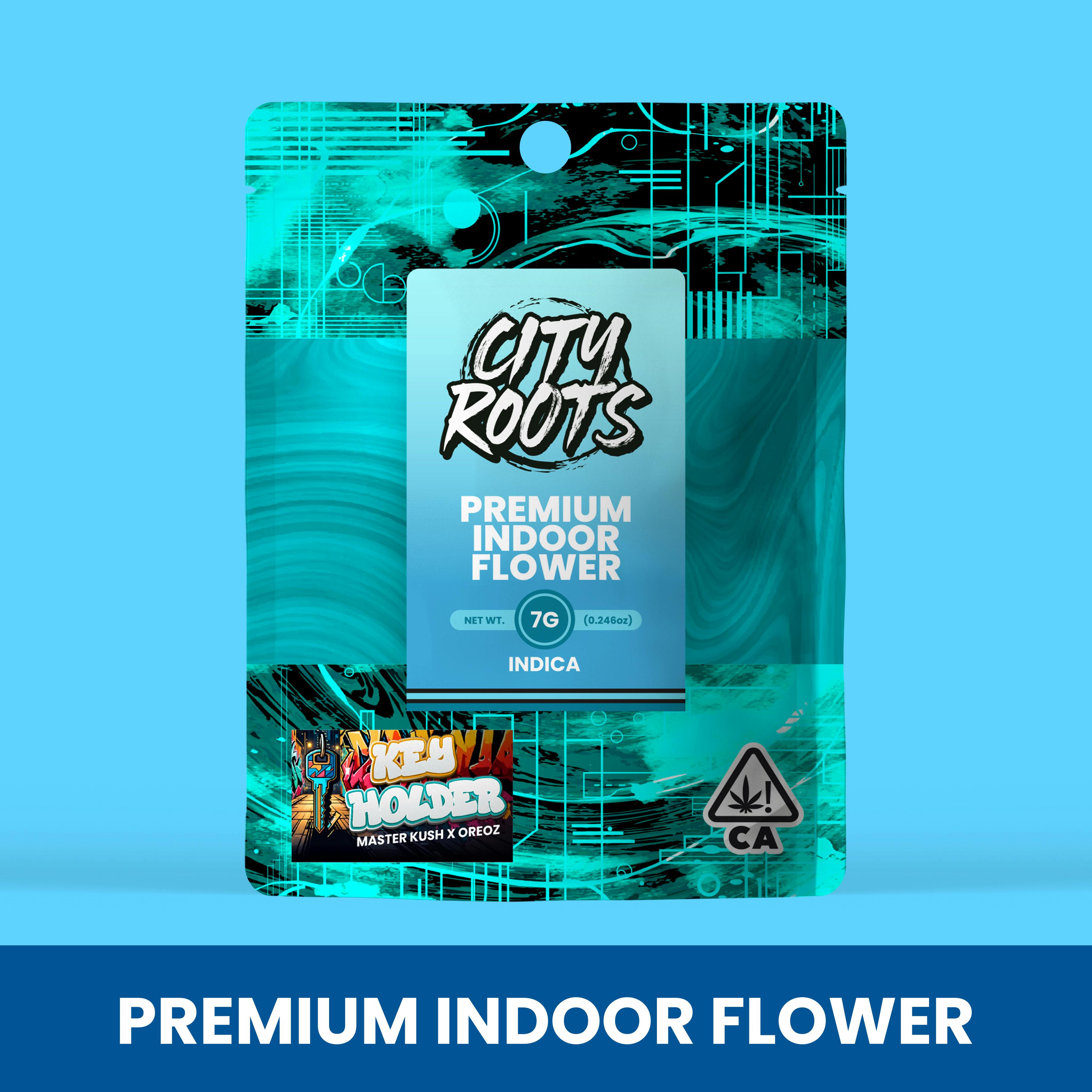 Key Holder (Indica) Premium Flower 7g - City Roots