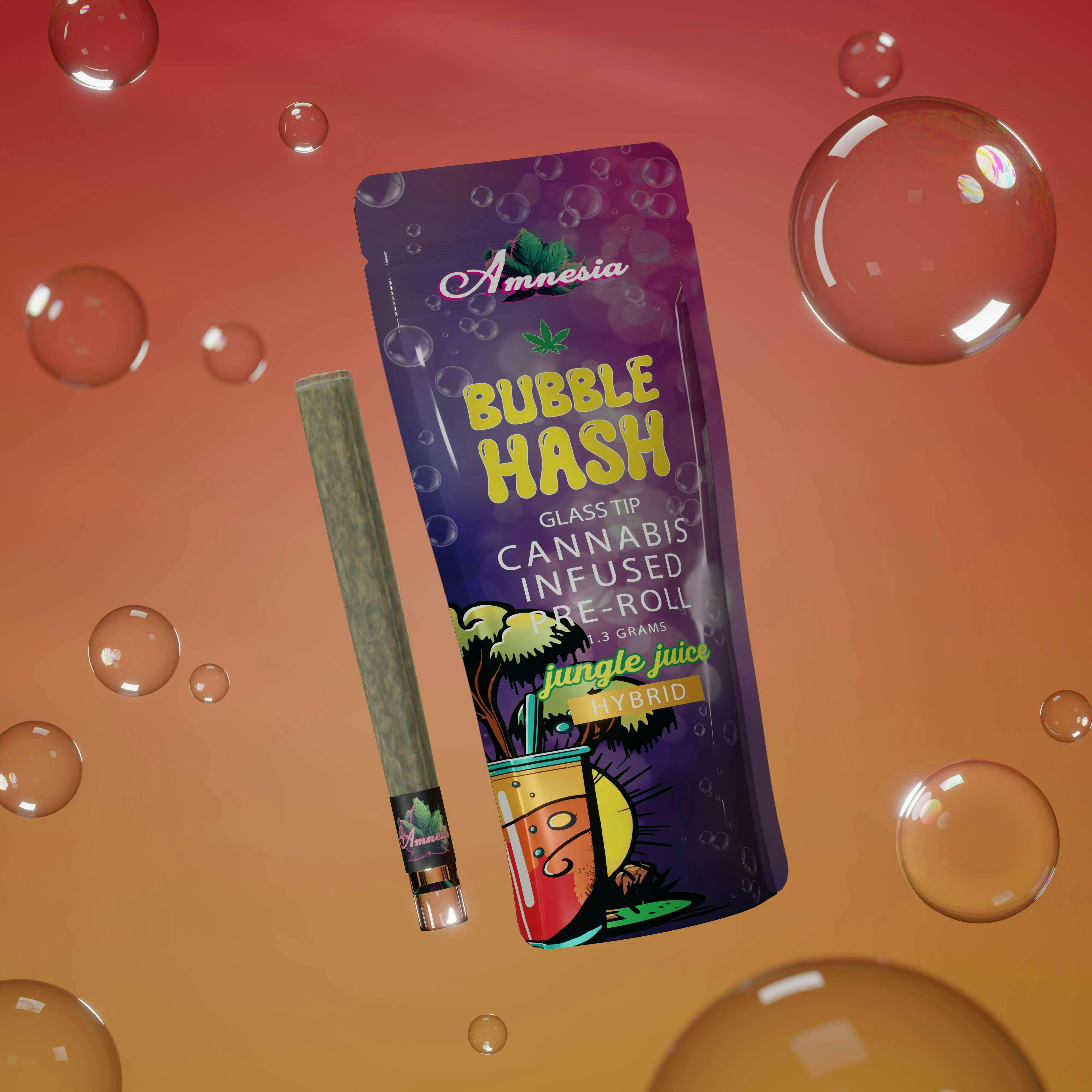 Amnesia MI | Jungle Juice | Glass Tip Infused Joint | 1.3g