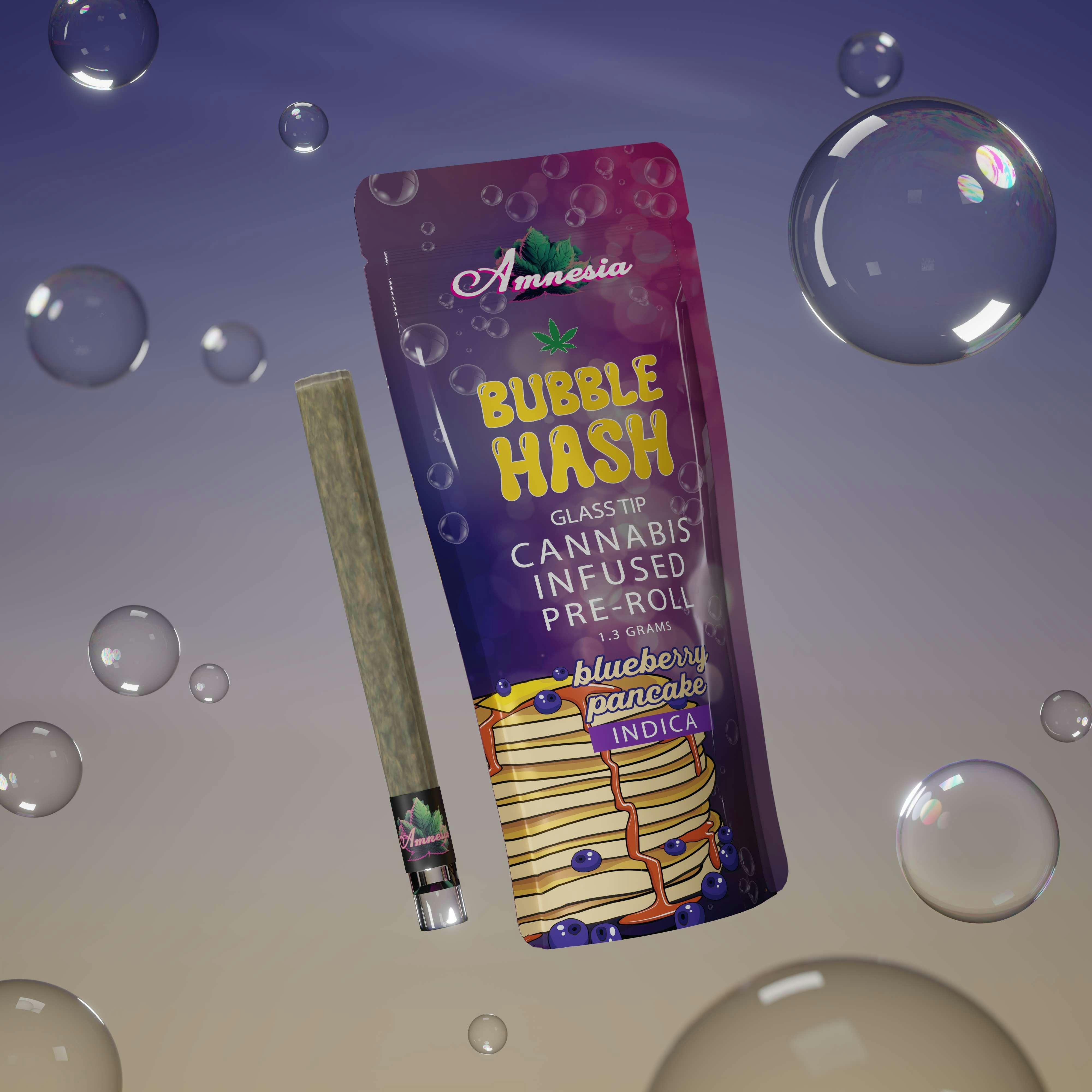 Blueberry Pancake Glass Tip Bubble