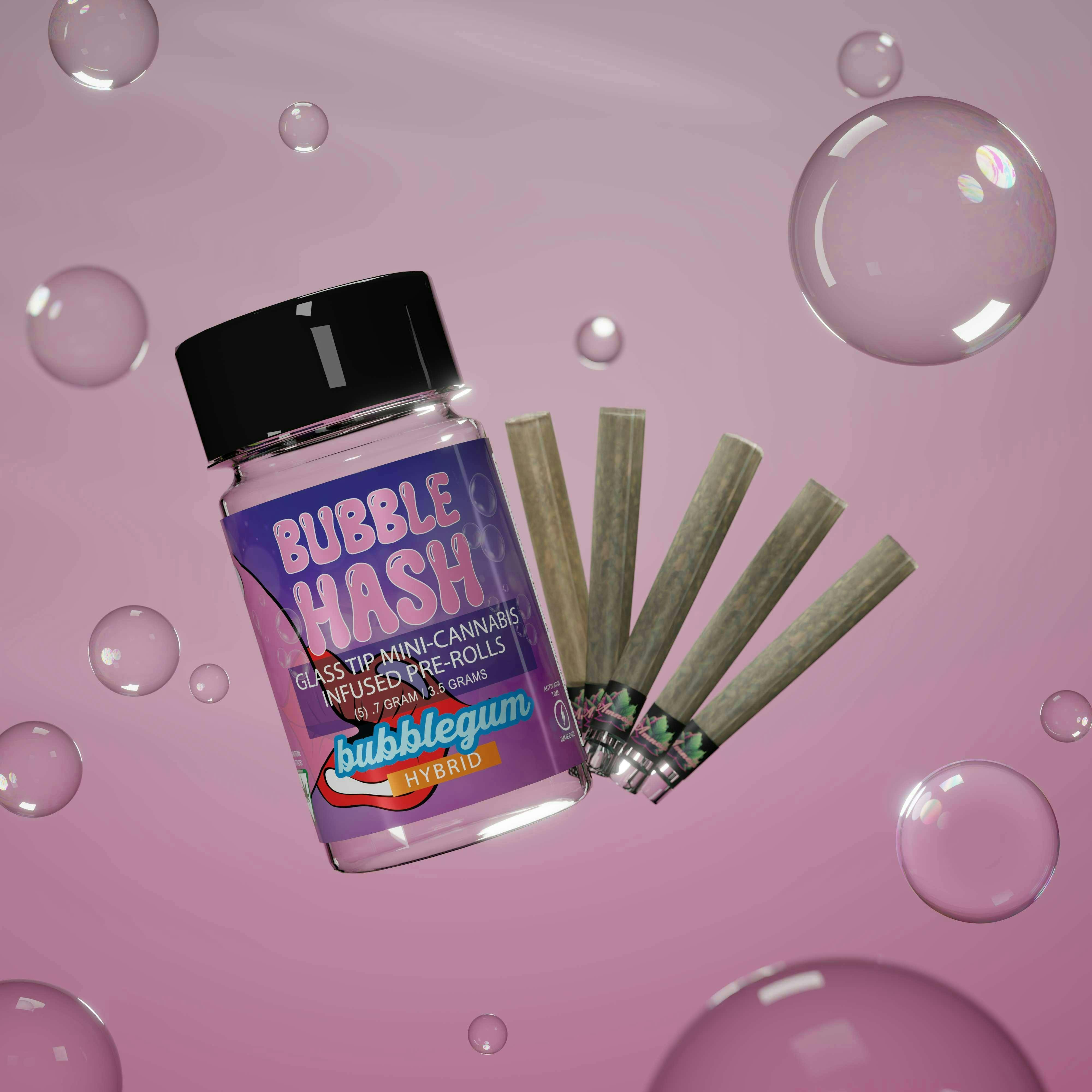 Amnesia MI | Bubble Gum | Infused Joints | 0.7g each | 5pk
