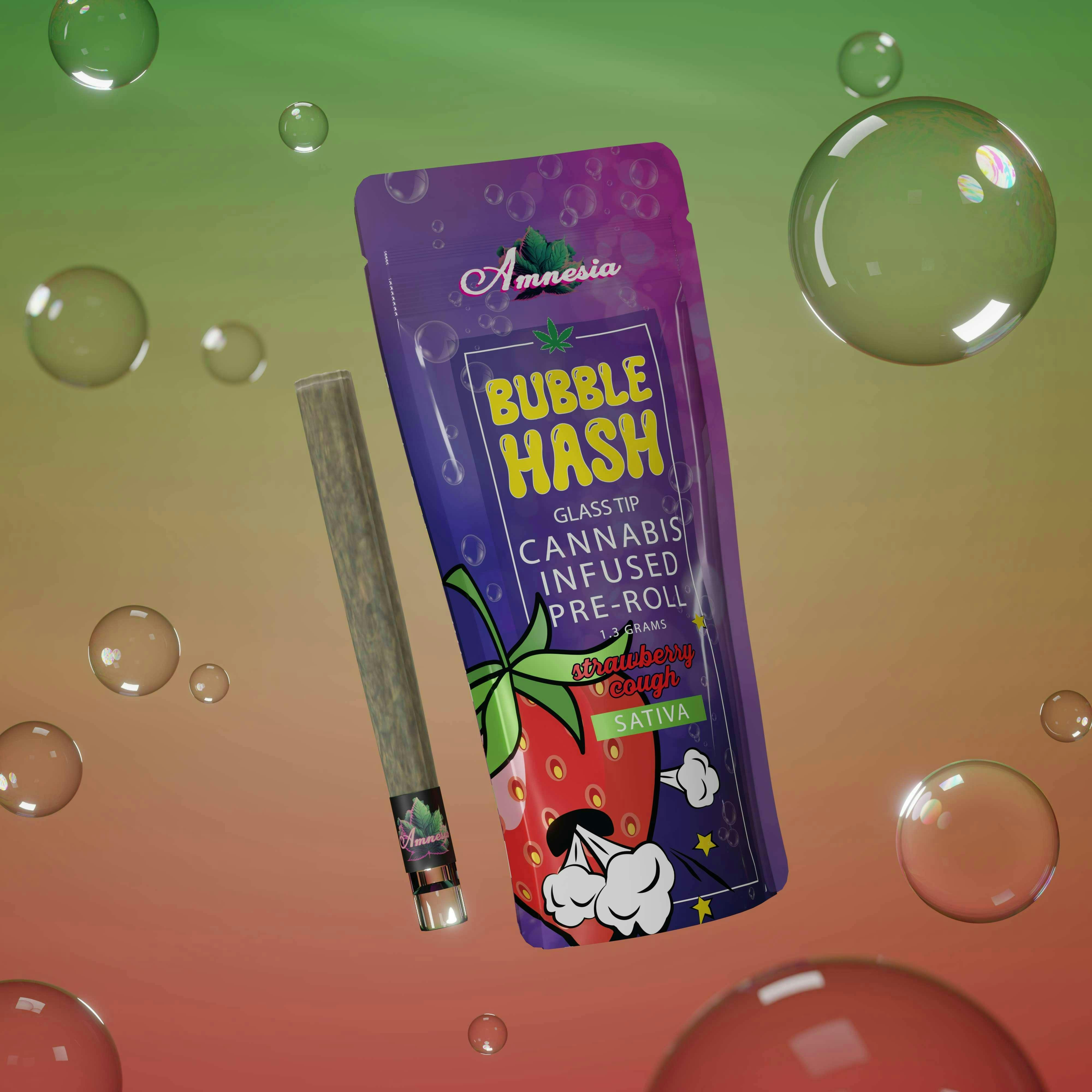 Amnesia MI | Strawberry Cough | Glass Tip Infused Joint | 1.3g