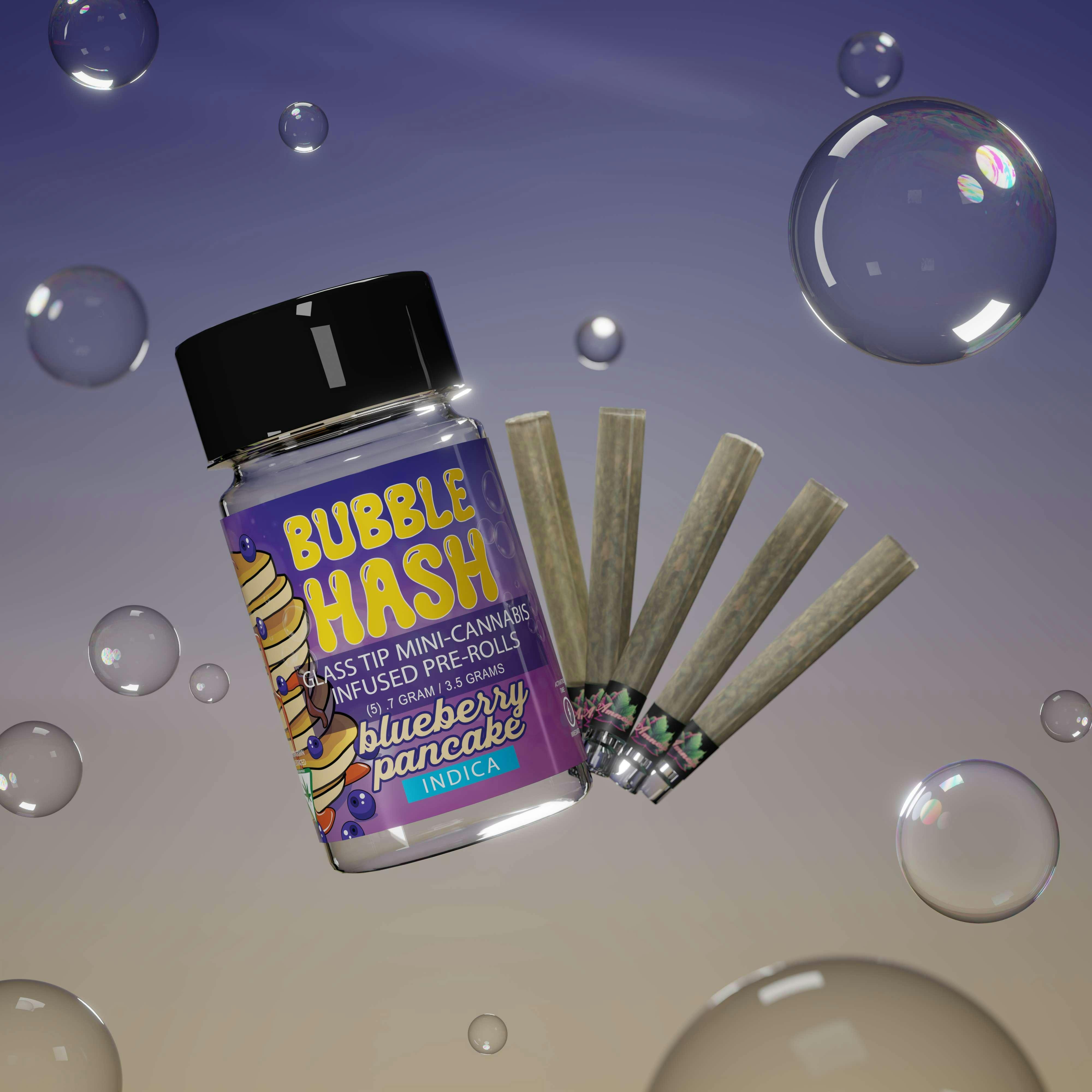 Amnesia MI | Blueberry Pancake | Infused Joints | 0.7g each | 5pk