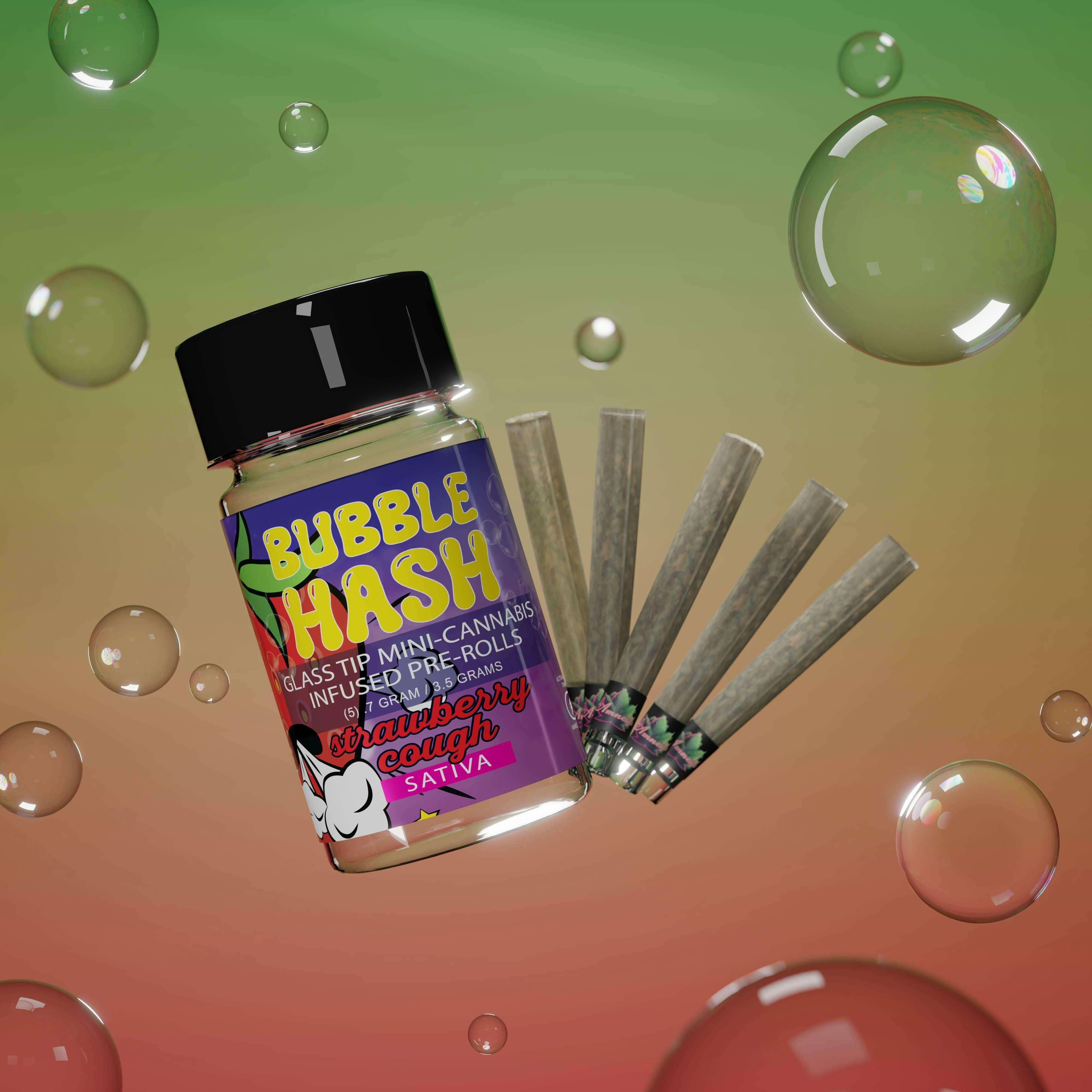 Amnesia MI | Strawberry Cough | Infused Joints | 0.7g each | 5pk