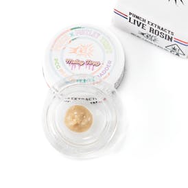 PCG Peach Mintz Tier 4 Live Rosin Cold Cure Badder (1g)